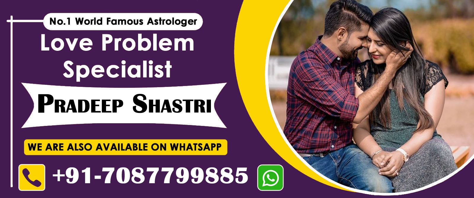 World Famous Aacharya Pradeep Shastri Ji +91-7087799885